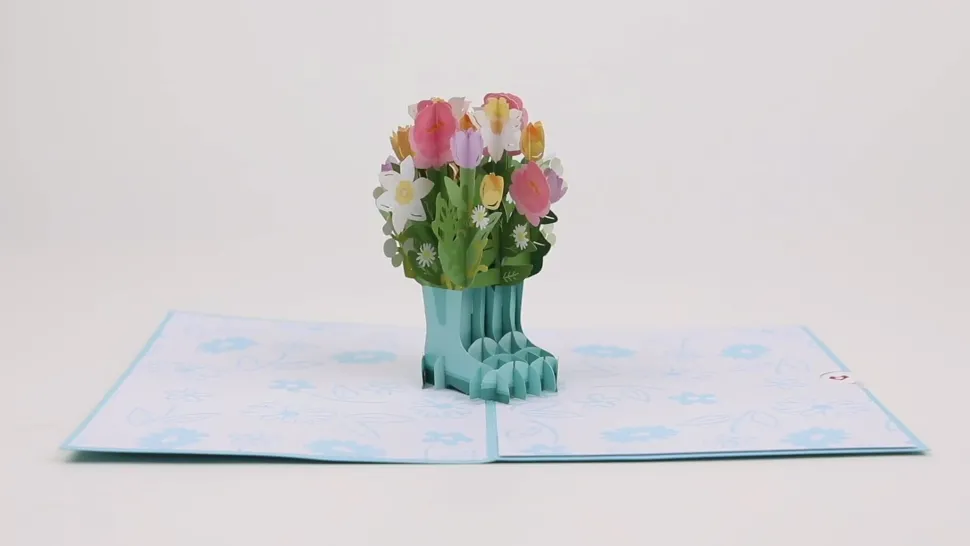 Lovepop Greeting Cards|Mother'S Day 5/11|Mother’s Day Gardening Boots Pop-Up Card