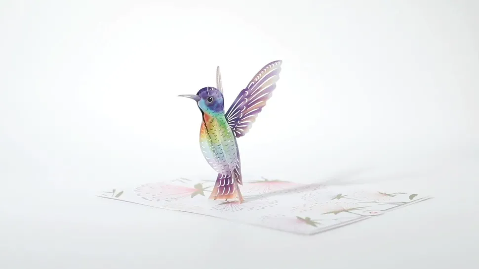 Lovepop Greeting Cards|Mother'S Day 5/11|Mother's Day Hummingbird Pop-Up Card