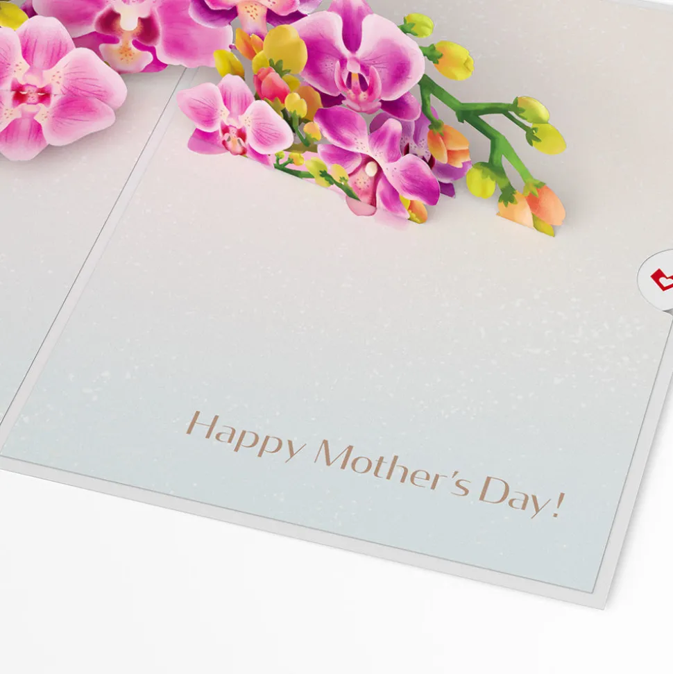 Lovepop Greeting Cards|Mother'S Day 5/11|Mother’s Day Orchid Pop-Up Card