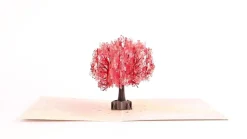 Lovepop Greeting Cards|Mother'S Day 5/11|Mother's Day Red Sakura Pop-Up Card