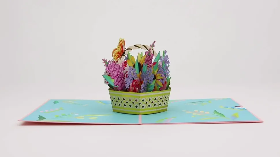 Lovepop Greeting Cards|Mother'S Day 5/11|Mother's Day Sunflower Basket Pop-Up Card