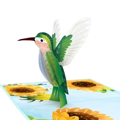 Lovepop Greeting Cards|Mother'S Day 5/11|Mother's Day Sunflower Hummingbird Pop-Up Card