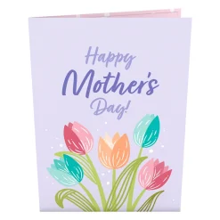 Lovepop Pop-Up Bouquets|Mother'S Day 5/11|Mother's Day Tulips Card with Mini Bouquet