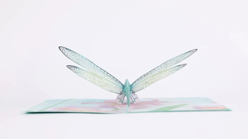 Women Lovepop Greeting Cards|International Women'S Day 3/8|Mother's Dragonfly Pop-Up Card