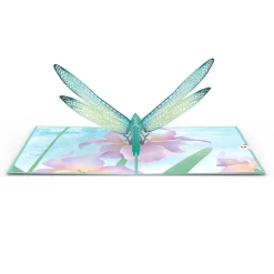 Women Lovepop Greeting Cards|International Women'S Day 3/8|Mother's Dragonfly Pop-Up Card