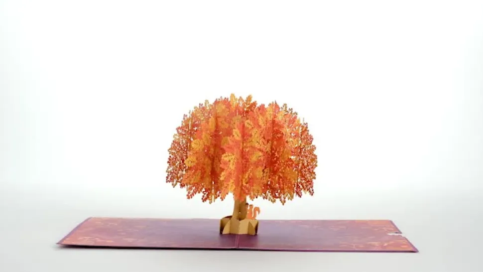 Lovepop Just Because|Thanksgiving 11/27|Oak Tree Pop-Up Card