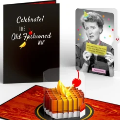 Lovepop Birthday|Old Fashioned Birthday Pop-Up Card and Sentiment Set