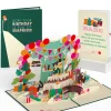 Lovepop Birthday|Party Cats Birthday Pop-Up Card and Sentiment Set for Babe