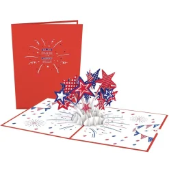 Lovepop Pop-Up Bouquets|Card & Gift Bundles|Patriotic Bundle