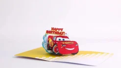 Kids Lovepop Kids|Disney|Playpop Card™: Disney Pixar Cars: Lightning McQueen Birthday