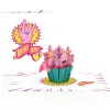 Women Lovepop Birthday|International Women'S Day 3/8|Playpop Card™: Girl Power Birthday Cupcake