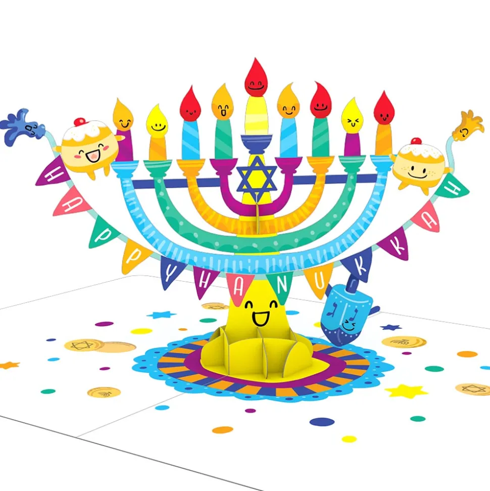 Kids Lovepop Hanukkah 12/14|Kids|Playpop Card™: Hanukkah Menorah