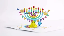 Kids Lovepop Hanukkah 12/14|Kids|Playpop Card™: Hanukkah Menorah