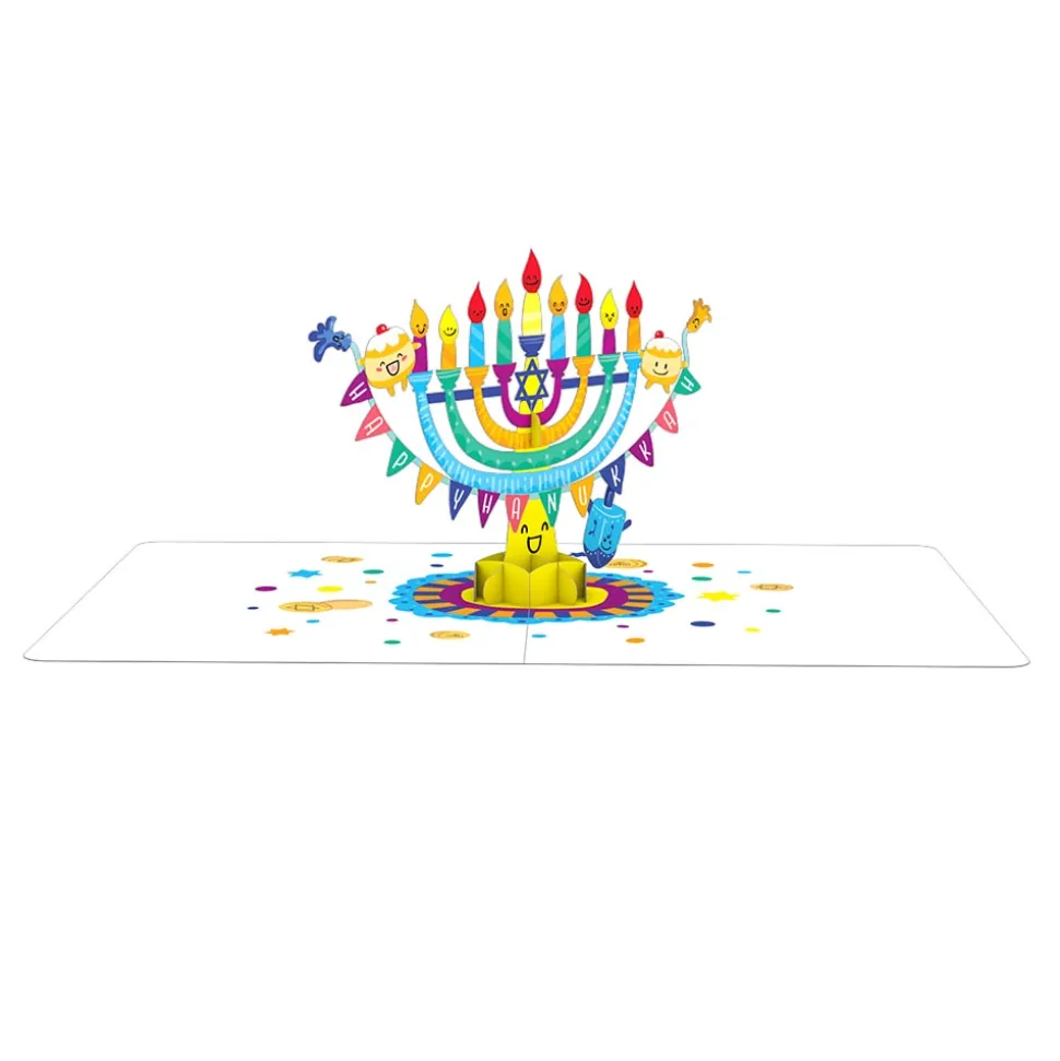Kids Lovepop Hanukkah 12/14|Kids|Playpop Card™: Hanukkah Menorah