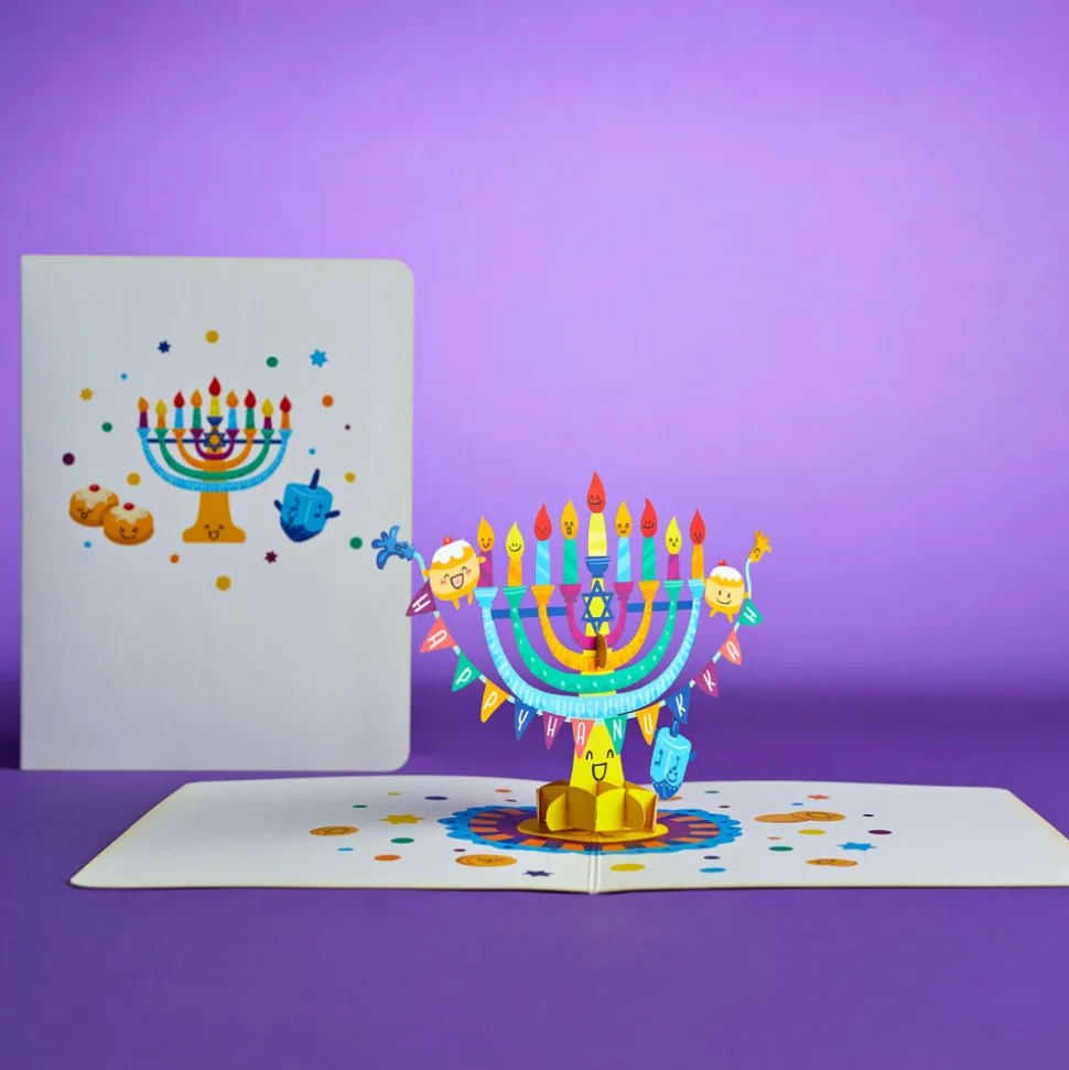 Kids Lovepop Hanukkah 12/14|Kids|Playpop Card™: Hanukkah Menorah