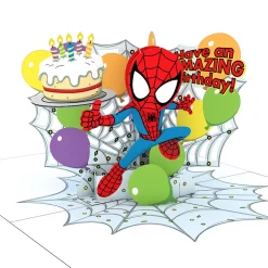 Kids Lovepop Birthday|Kids|Playpop Card™: Marvel's Spider-Man Amazing Birthday
