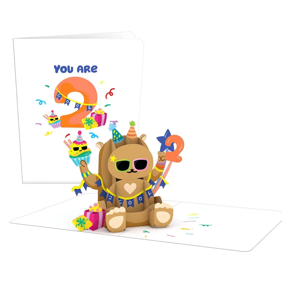 Kids Lovepop Kids|Playpop Card™: 2nd Birthday Bear