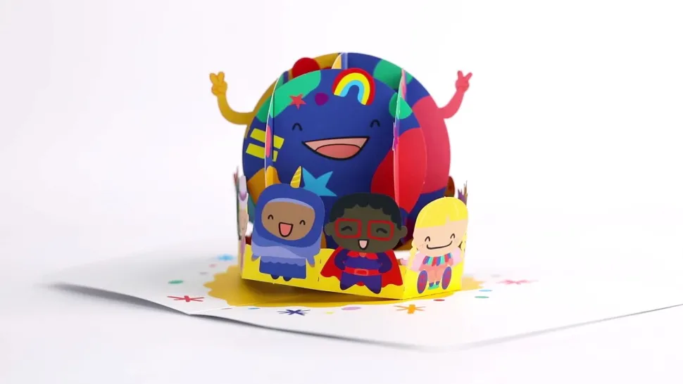 Kids Lovepop Christmas 12/25|Kids|Playpop Card™: Peace on Earth