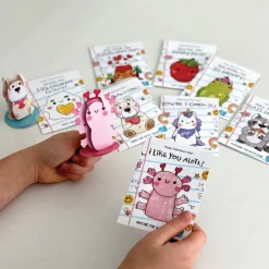 Kids Lovepop Valentine'S Day 2/14|Kids|Playpop Explorers™: Assorted Valentine's for Kids 8-Pack