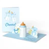 Lovepop Baby|Poppin' Bottles and Changing Diapers New Baby Pop-Up Card