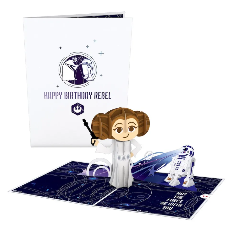 Kids Lovepop Birthday|Kids|Princess Leia™ Birthday Pop-Up Card