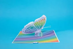 Kids Lovepop Greeting Cards|Birthday|Rainbow Butterfly Pop-Up Card