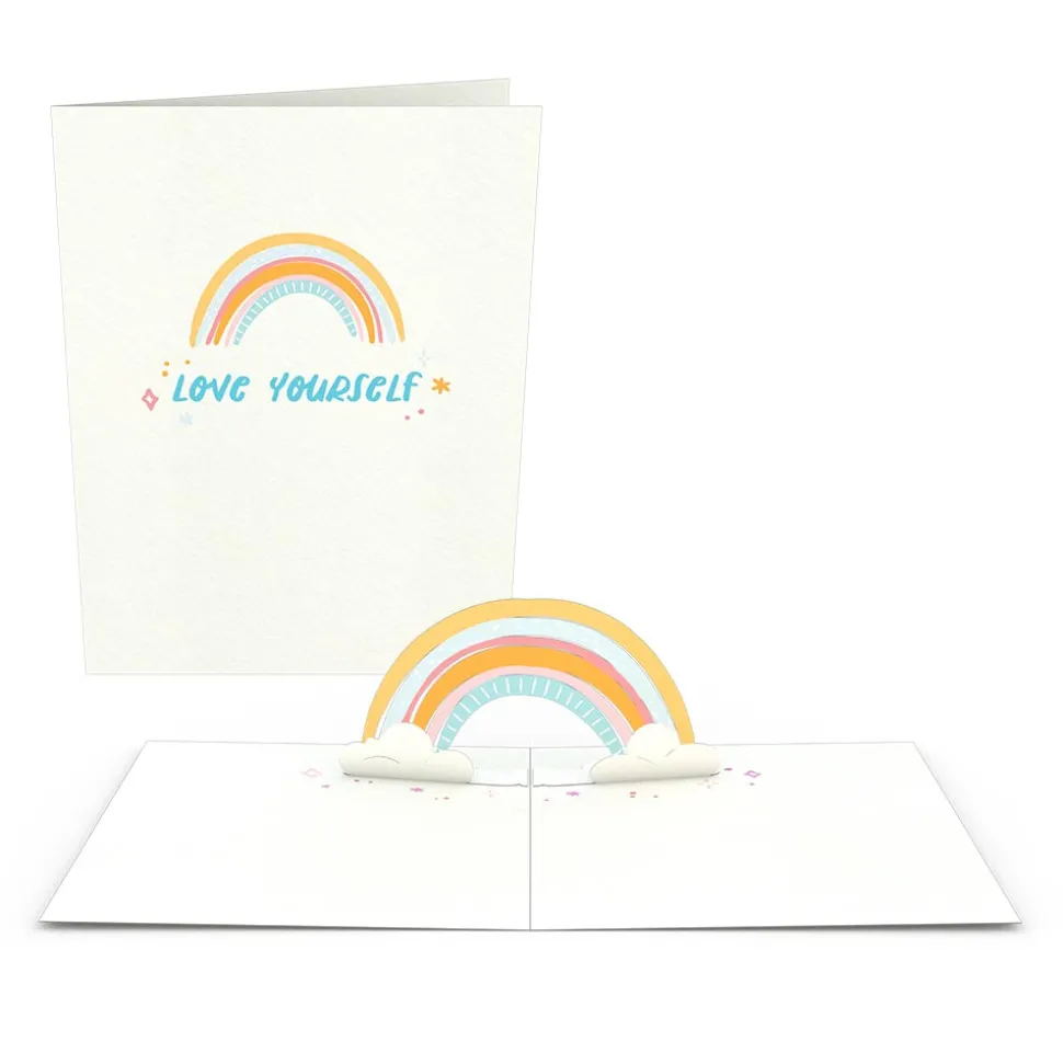 Women Lovepop Notecards|Just Because|Rainbow Notecards (Assorted 4-Pack)