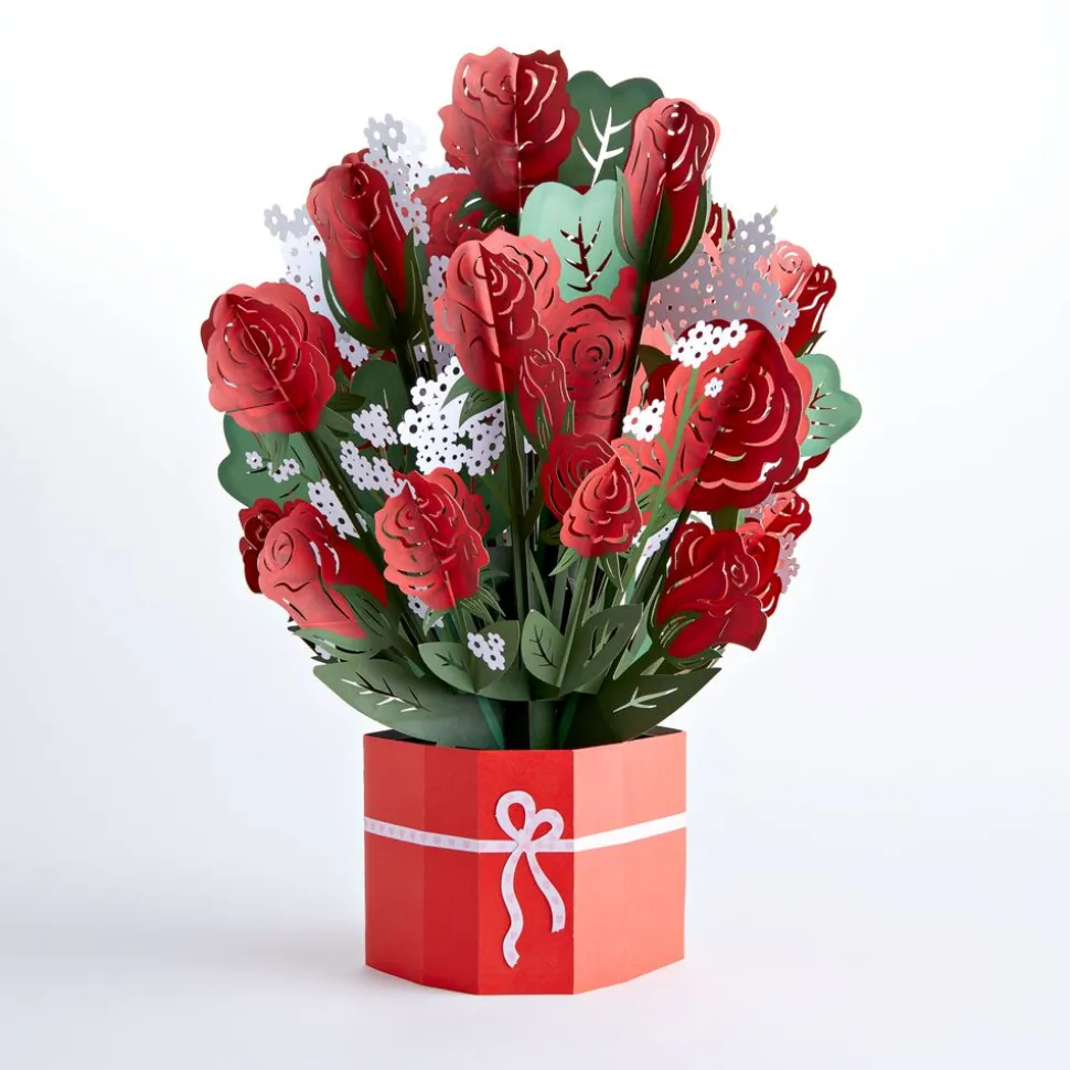 Lovepop Pop-Up Bouquets|Anniversary|Red Rose Grand Bouquet