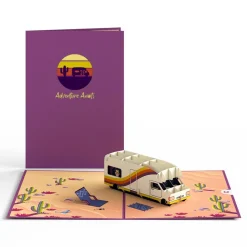 Kids Lovepop Greeting Cards|Just Because|Road Trip Pop-Up Card