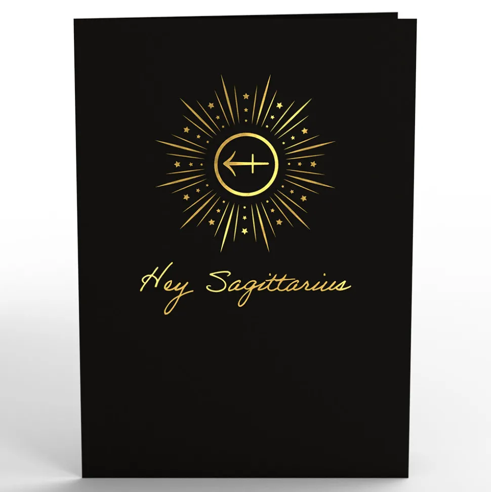 Lovepop Birthday|Her|Sagittarius Zodiac Birthday Pop-Up Card