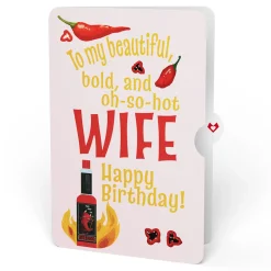 Lovepop Birthday|Her|Send Noods Spicy Birthday Pop-Up Card and Sentiment Set for Wife