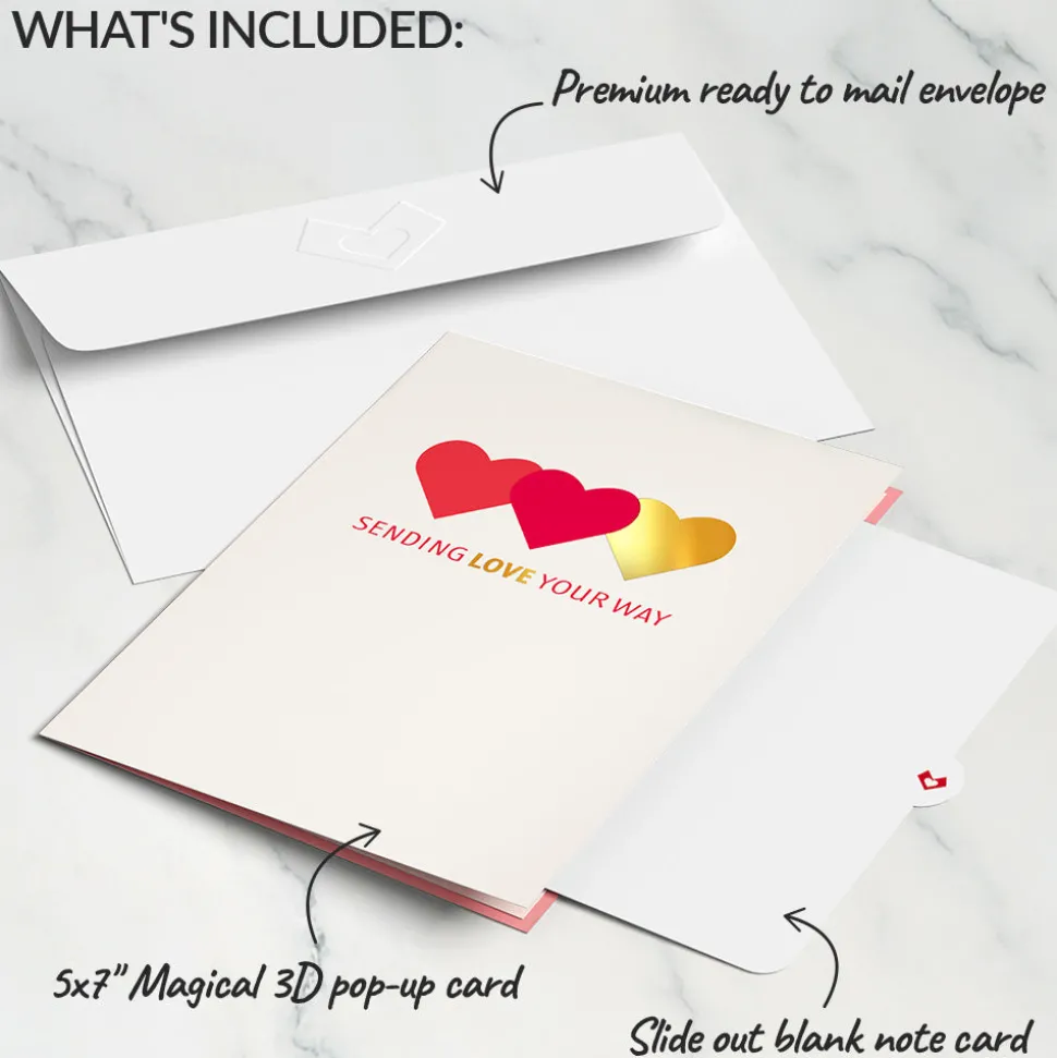 Lovepop Greeting Cards|Valentine'S Day 2/14|Sending Love Valentine's Day Pop-Up Card