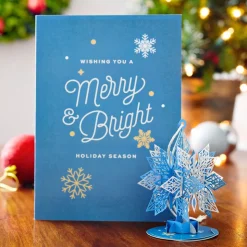 Lovepop Ornaments|Christmas 12/25|Snowflake Card with Ornament
