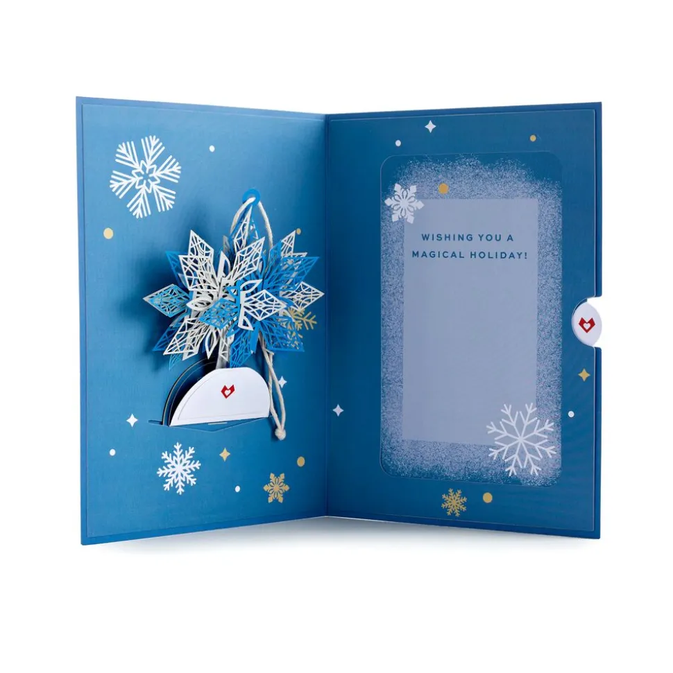Lovepop Ornaments|Christmas 12/25|Snowflake Card with Ornament