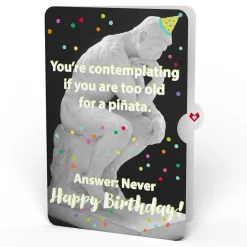 Lovepop Birthday|Sprinkles Birthday Cake with The Thinker Pop-Up Card and Sentiment Set