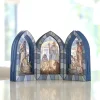 Lovepop Decor|Religious|Stained Glass Nativity Windows Giant Pop-Up Gift