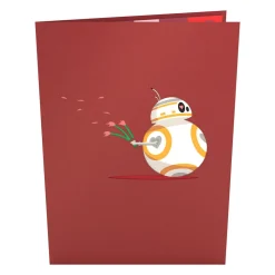 Kids Lovepop Anniversary|Valentine'S Day 2/14|Star Wars™ BB-8™ Mine Pop-Up Card