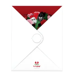 Lovepop Pop-Up Bouquets|Anniversary|Star Wars™ Darth Vader™ Galactic Love Bouquet