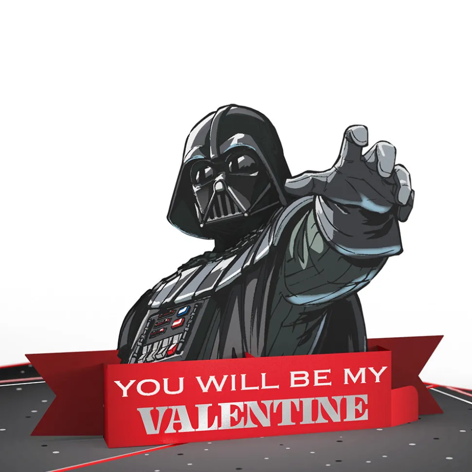 Lovepop Pop-Up Bouquets|Card & Gift Bundles|Star Wars™ Darth Vader™ Take My Breath Away Pop-Up Card & Flower Buds Bouquet Bundle