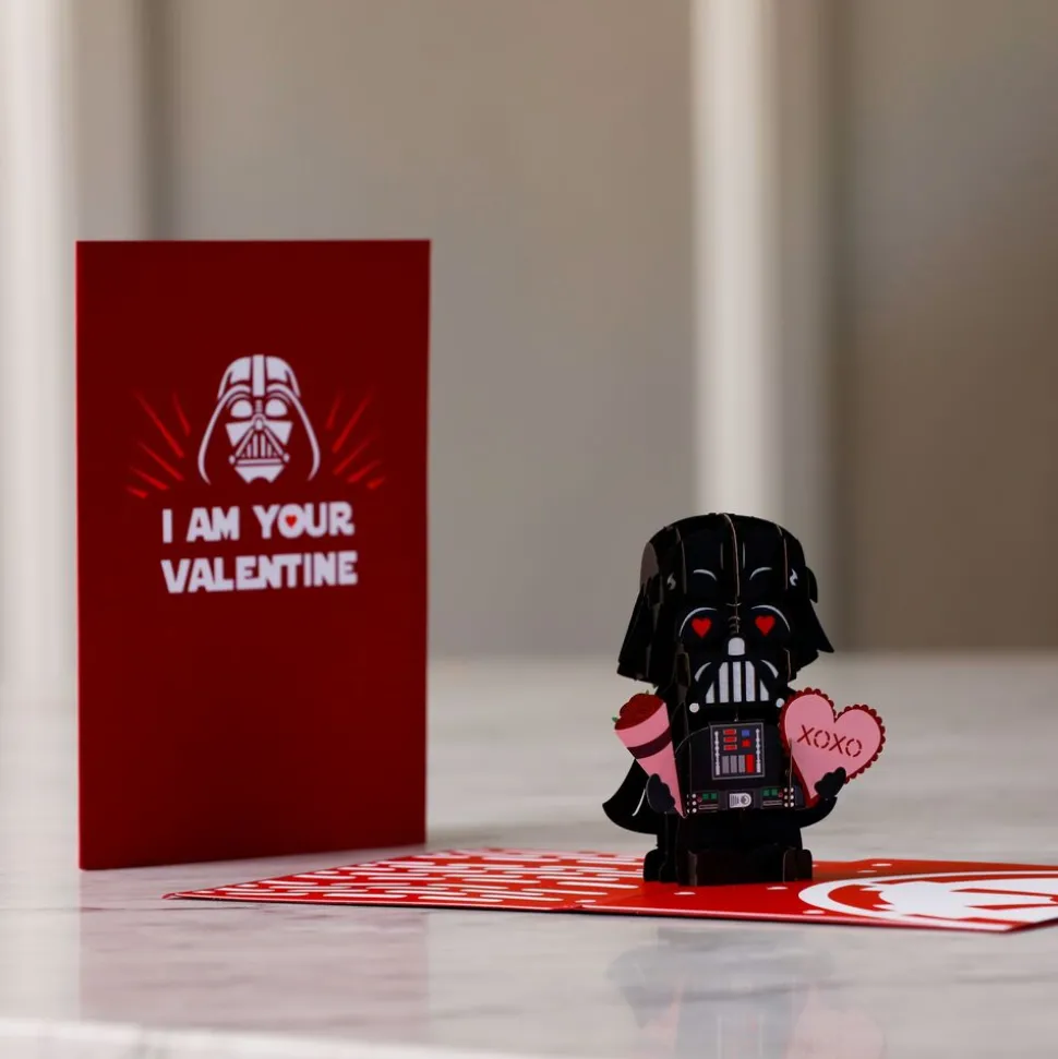 Kids Lovepop Valentine'S Day 2/14|Kids|Star Wars™ Darth Vader™ Valentine Pop-Up Card