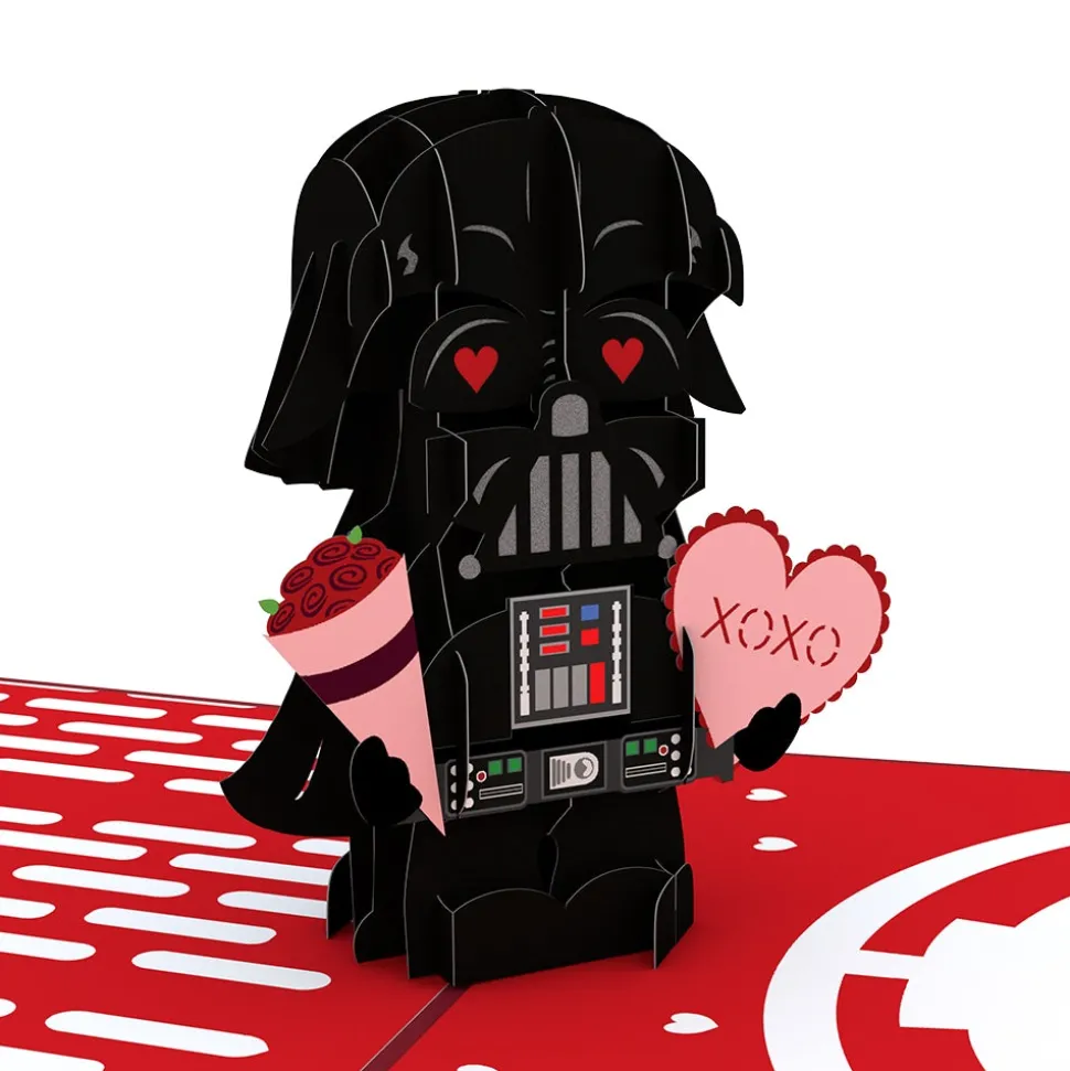 Lovepop Pop-Up Bouquets|Card & Gift Bundles|Star Wars™ Darth Vader™ Valentine Bundle