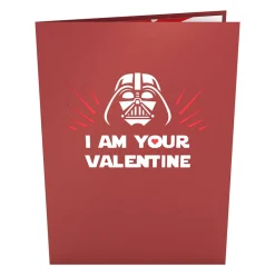 Lovepop Pop-Up Bouquets|Card & Gift Bundles|Star Wars™ Darth Vader™ Valentine Bundle