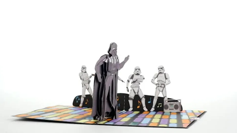 Kids Lovepop Greeting Cards|Birthday|Star Wars™ Death Star™ Disco Birthday Pop-Up Card