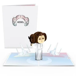Women Lovepop Greeting Cards|Birthday|Star Wars™ Princess Leia™: Rebel Pop-Up Card