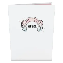 Women Lovepop Greeting Cards|Birthday|Star Wars™ Princess Leia™: Rebel Pop-Up Card