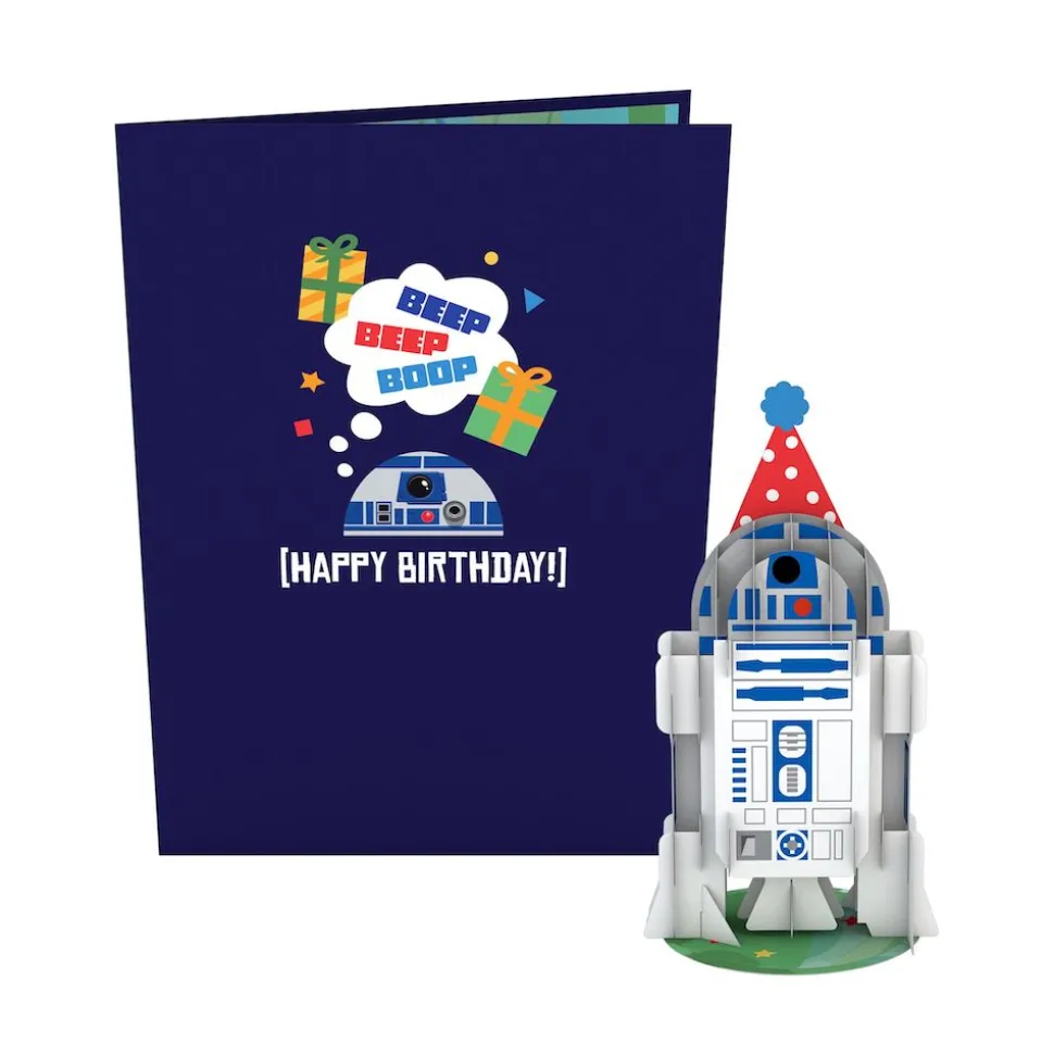 Kids Lovepop Birthday|Kids|Star Wars™ R2-D2™ Birthday Card with Pop-Up Gift