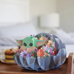 Kids Lovepop Decor|Just Because|Star Wars™ The Mandalorian™ Floral Grogu™ Giant Pop-Up Gift