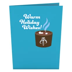 Kids Lovepop Greeting Cards|New Year 1/1|Star Wars™ The Mandalorian™ The Child: Warm Holiday Wishes Pop-Up Card