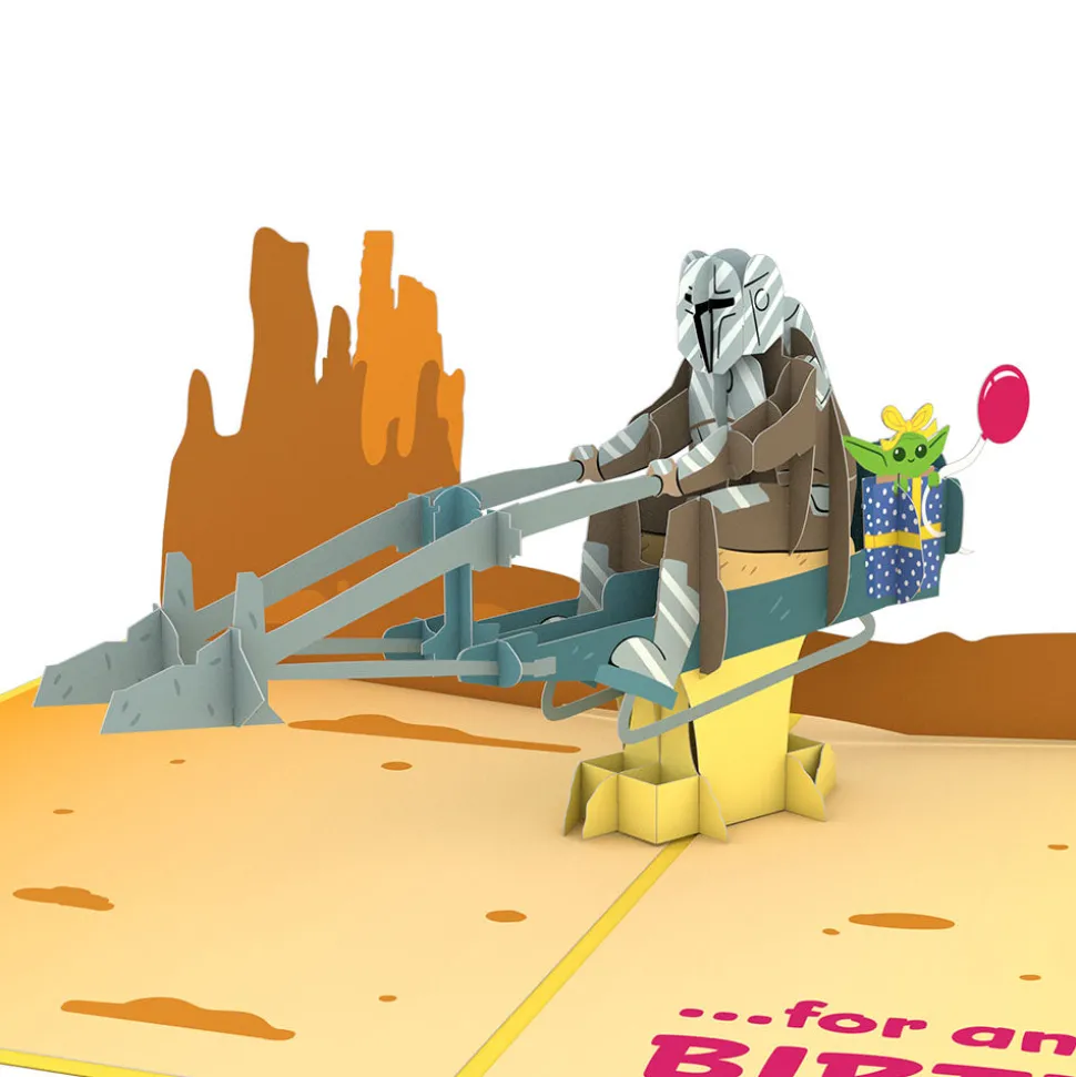 Kids Lovepop Birthday|Kids|Star Wars™ The Mandalorian™ The Birthday Way Pop-Up Card