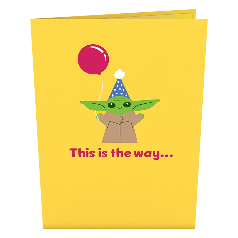 Kids Lovepop Birthday|Kids|Star Wars™ The Mandalorian™ The Birthday Way Pop-Up Card